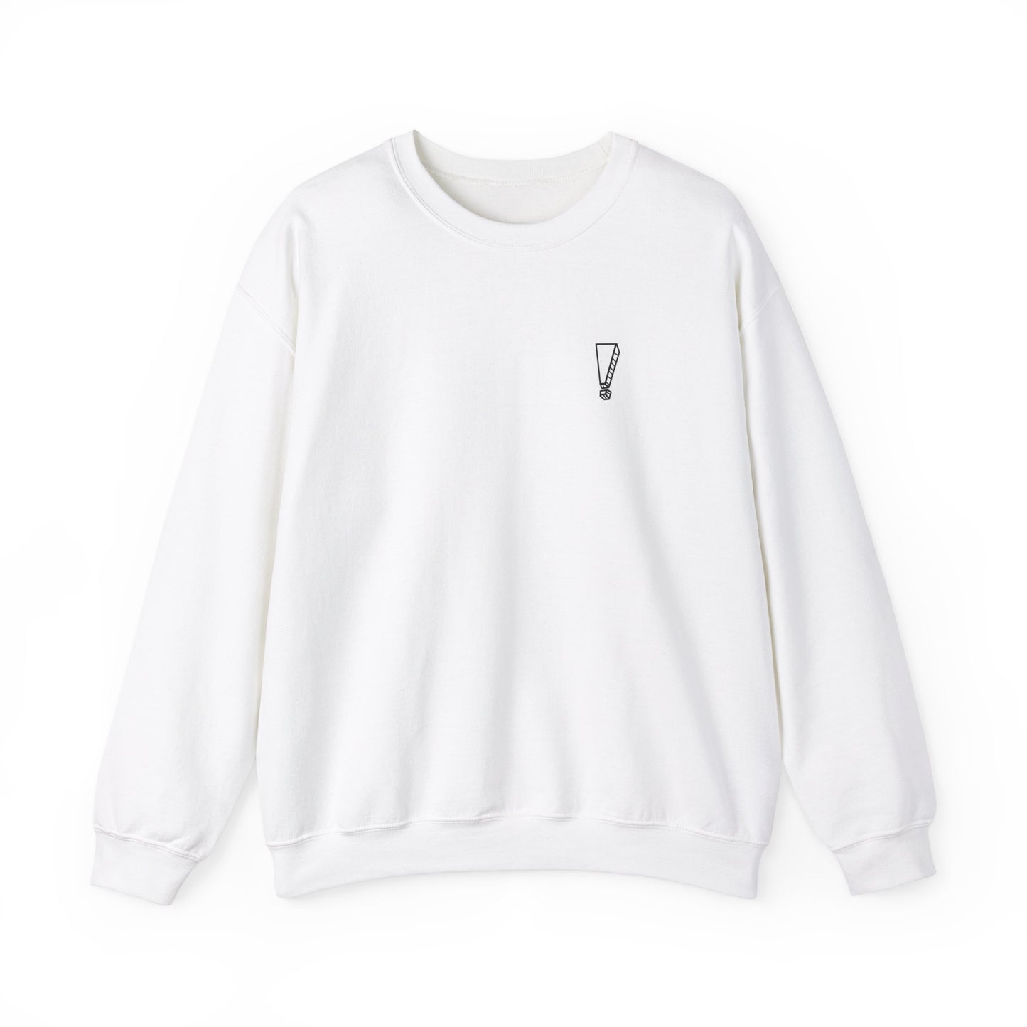 Exclamation Mark Crewneck Sweatshirt