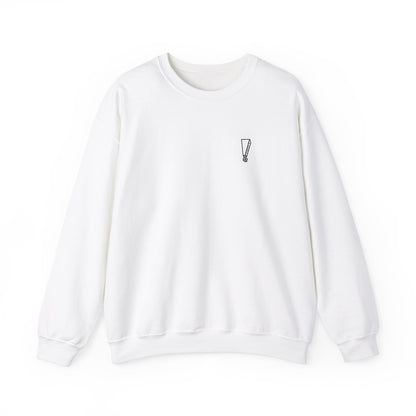 Utropsmärke Crewneck Sweatshirt