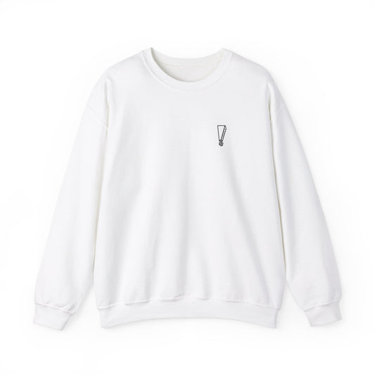 Exclamation Mark Crewneck Sweatshirt